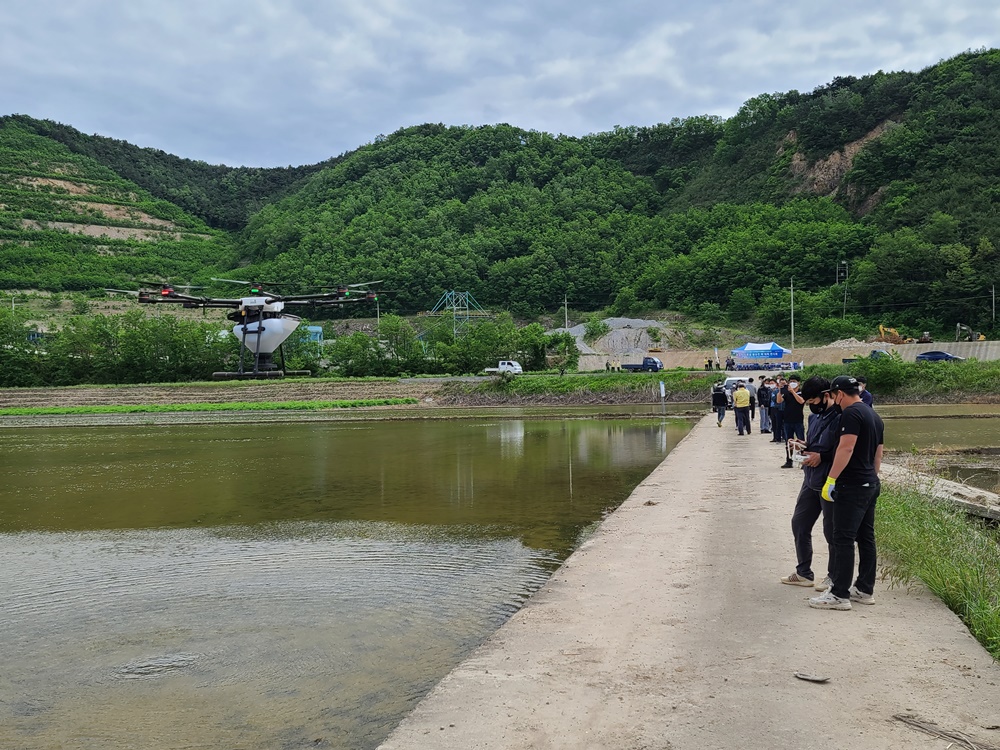 영덕군, 미래 이끌 혁신농업기술 보급 시사업 실시