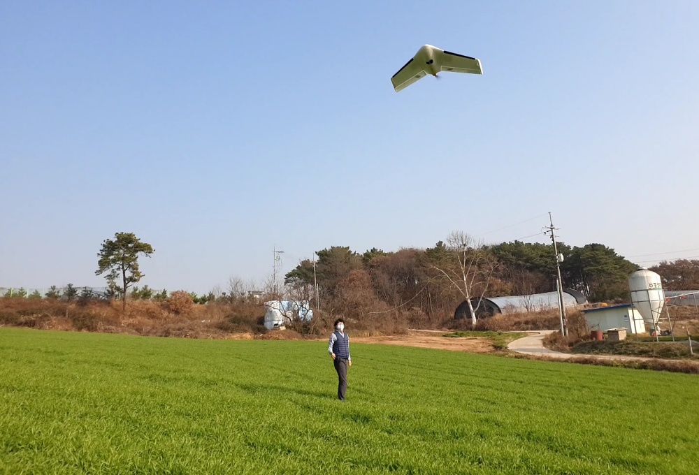홍성군, 스마트 지적의 시작! 드론항공영상 촬영 완료