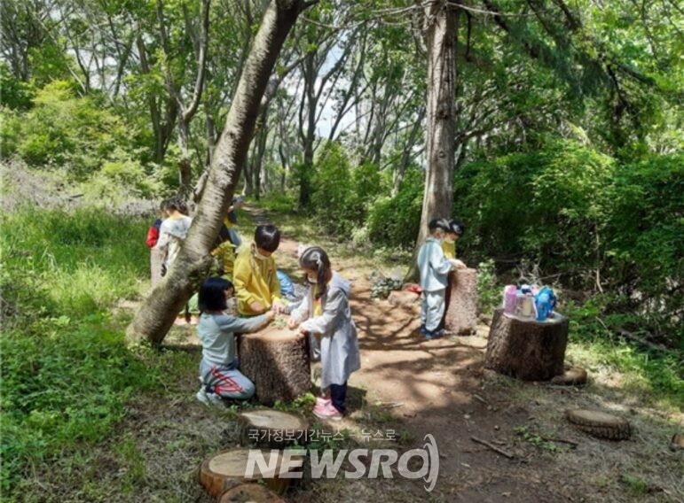 부산 북구, 자연 친화형 유아 숲 교육