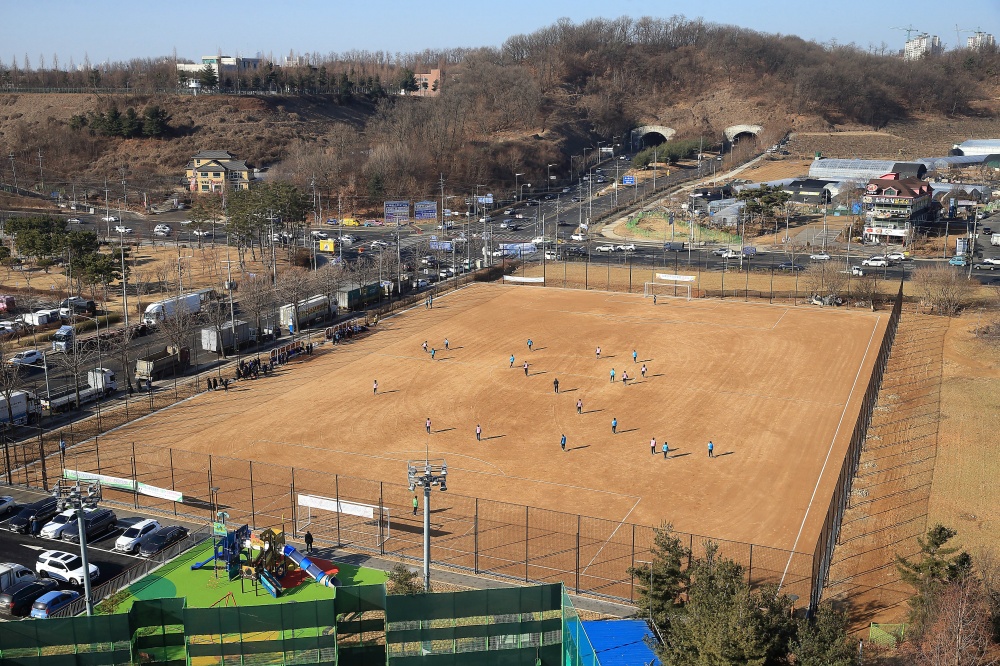 남동AG경기장 유휴부지, 구민을 위한 체육시설로 탈바꿈