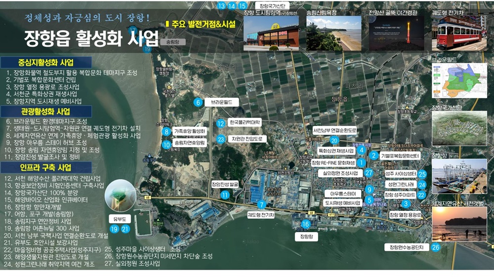 서천군 장항읍, 비상(飛翔)의 바람이 분다!