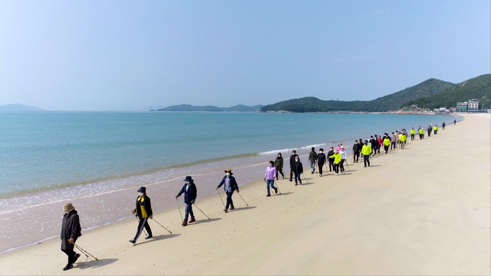완도군, 2022 전국 해변 노르딕워킹 대회 개최