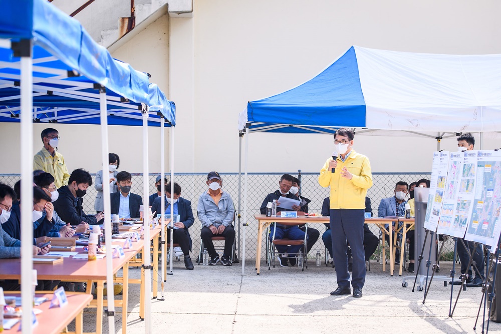 남해군 ‘창선지구 풍수해 생활권 종합정비사업’ 현장평가
