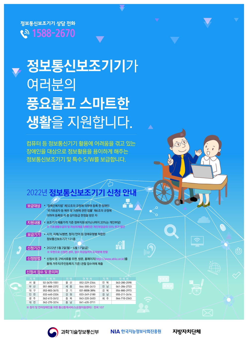 강북구, 장애인 정보통신보조기기 지원 대상자 모집