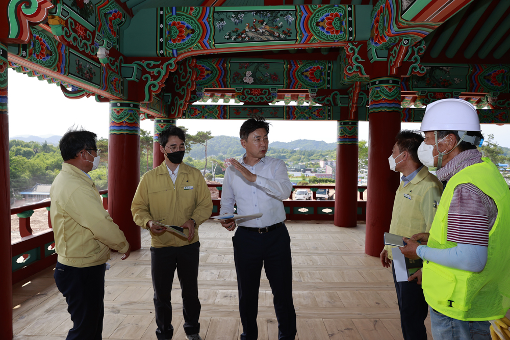 보성군, 김철우 보성군수 우기철 재해위험지역 안전 점검 나서
