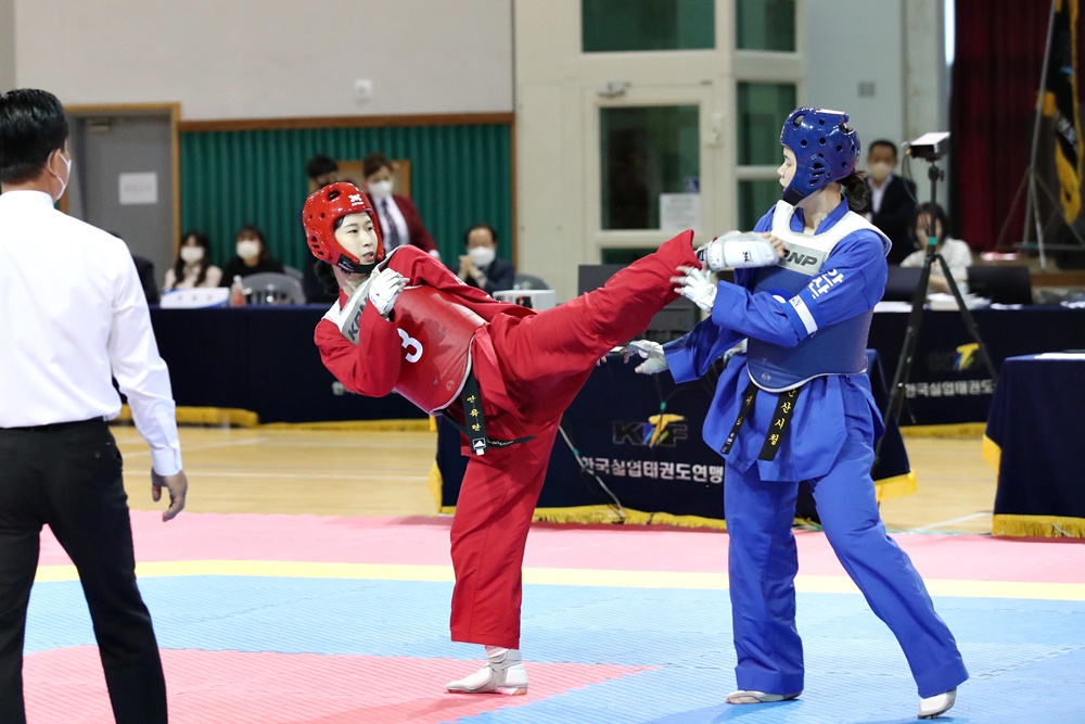 인천 동구 여자태권도선수단, 2022년 한국실업최강전 전국태권도대회 개인전 종합우승 쾌거!