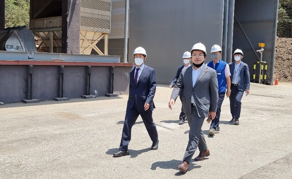 전북도, 신원식 도 정무부지사 에코에너지원(주) 현장 행정
