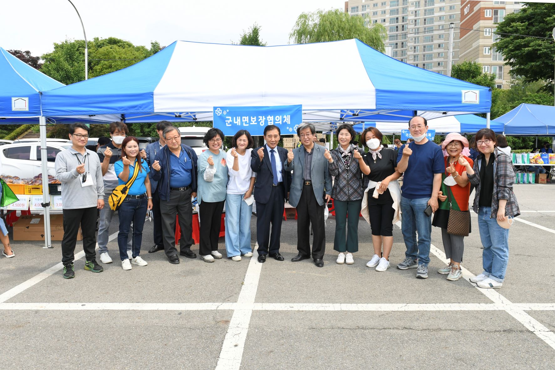 포천시 읍면동 보장협의체, 여름나기 연합행사 기금마련 합동바자회 개최