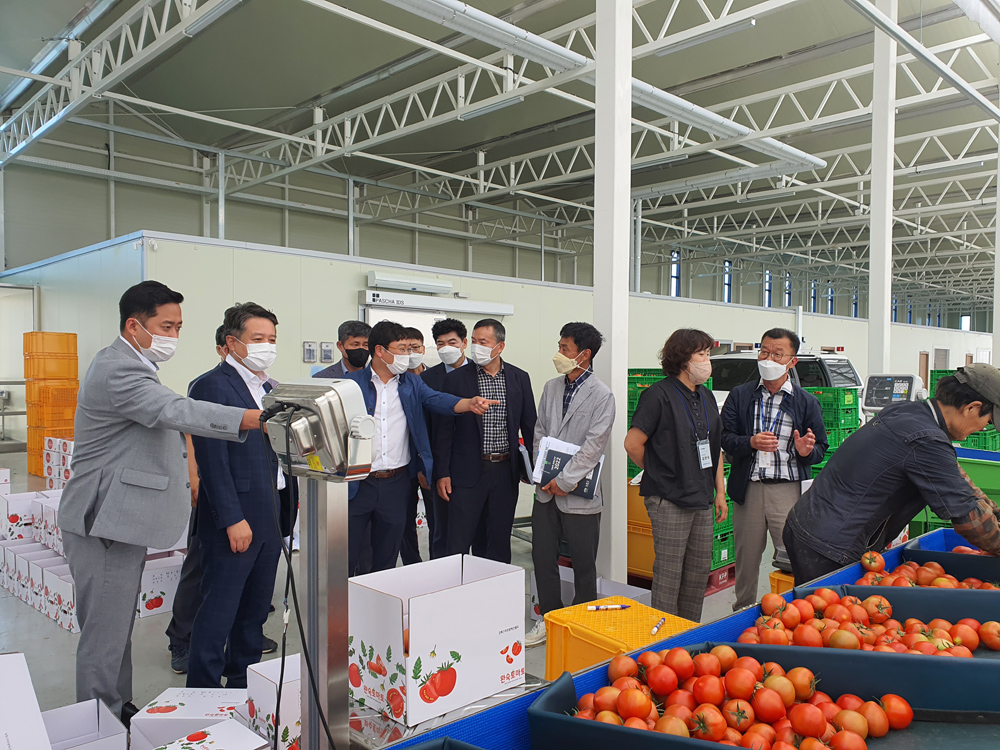 전북도, 도지사직 인수위 경제산업분과 스마트 팜 등 현장방문