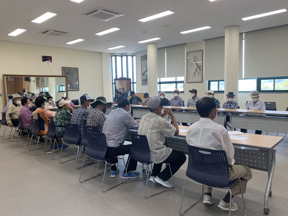 고창군, 성내면 노인일자리 참여자 안전사고 예방교육
