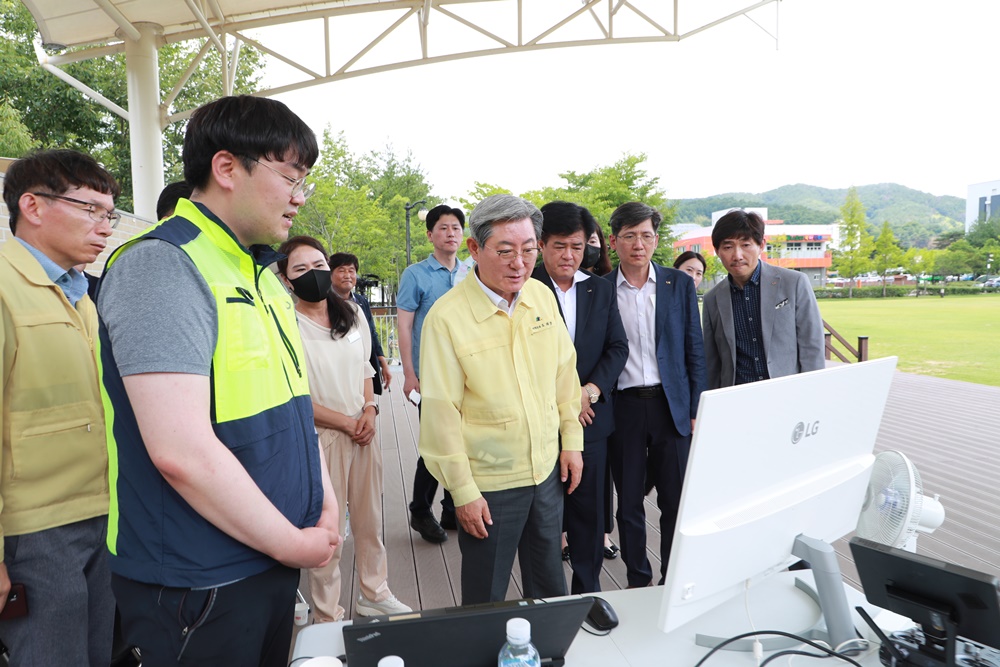의령군 경남 최초로 전 지역 ”드론맵” 구축