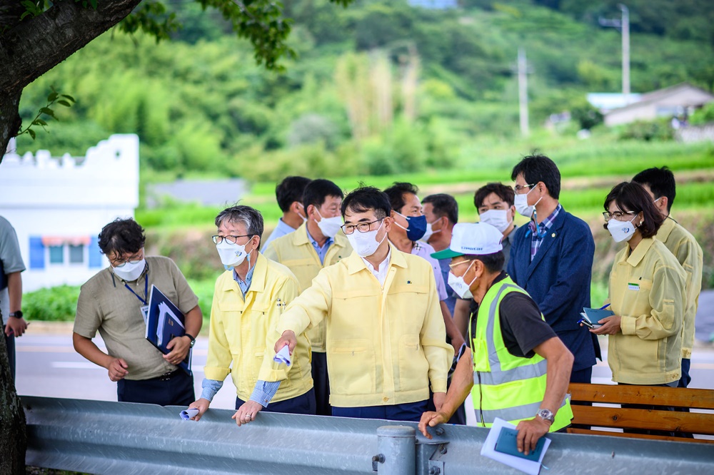 남해군, 재해취약지역 점검