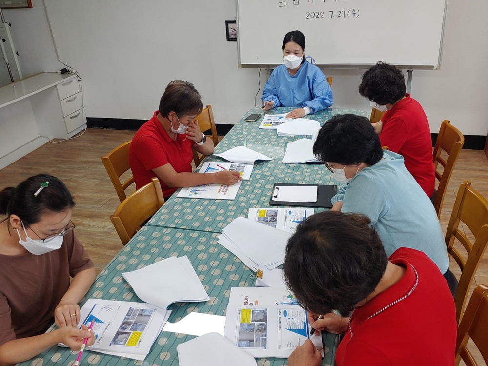 코로나 재유행 대비, 남해군 감염취약시설 교육