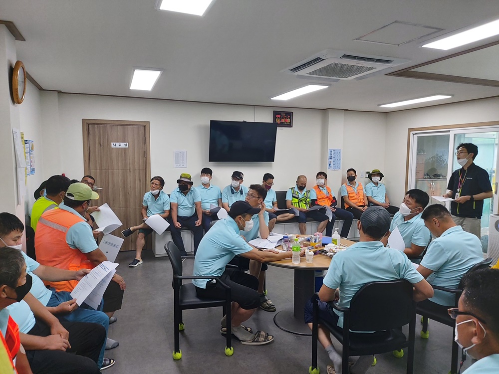 동두천시, 환경미화원 친절교육 실시
