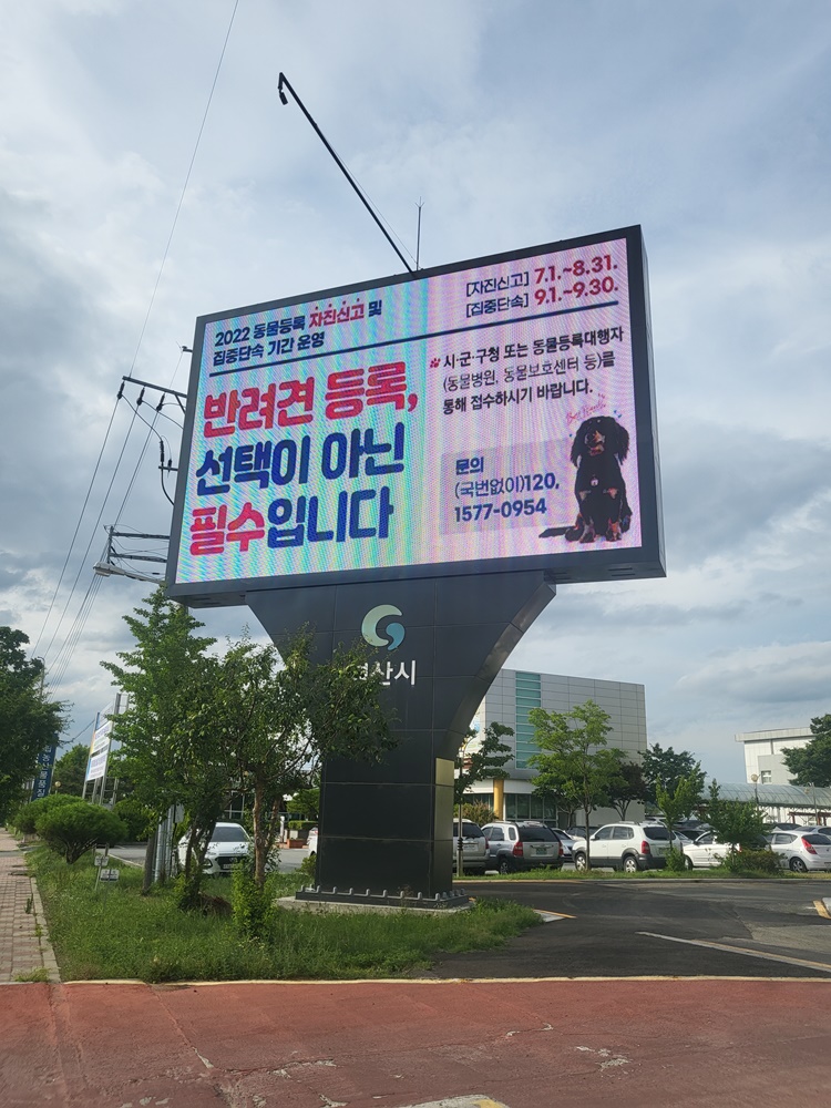 경산시, '동물 등록 자진 신고 기간' 운영