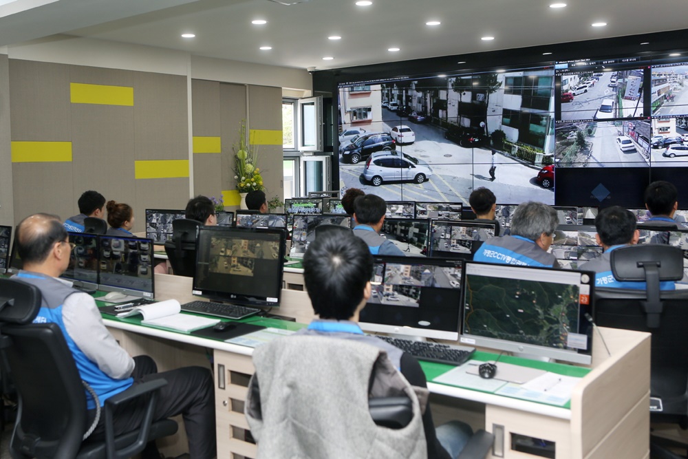 가평군 CCTV통합관제센터, 강력범 검거에 기여