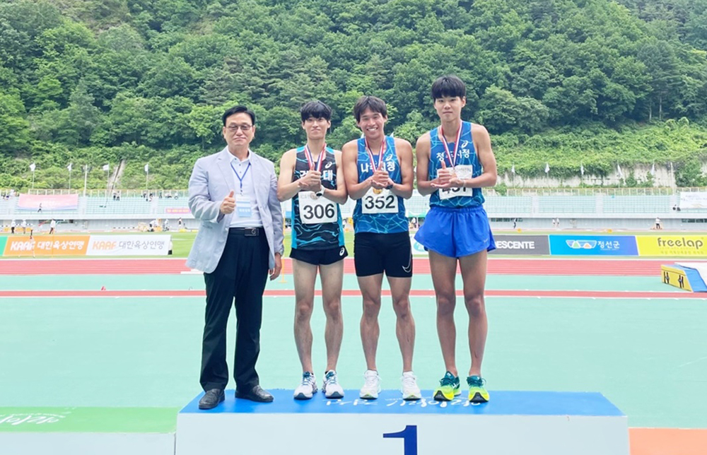 나주시, 나주시청 육상팀 전국대회 메달 사냥 … 육상 메카 급부상