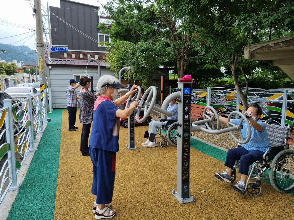 광주 동구, 장애인∙비장애인이 함께하는 야외운동기구 설치