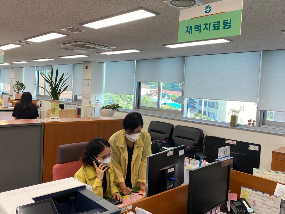 봉화군, 60세 이상 재택치료 독거노인 모니터링 실시