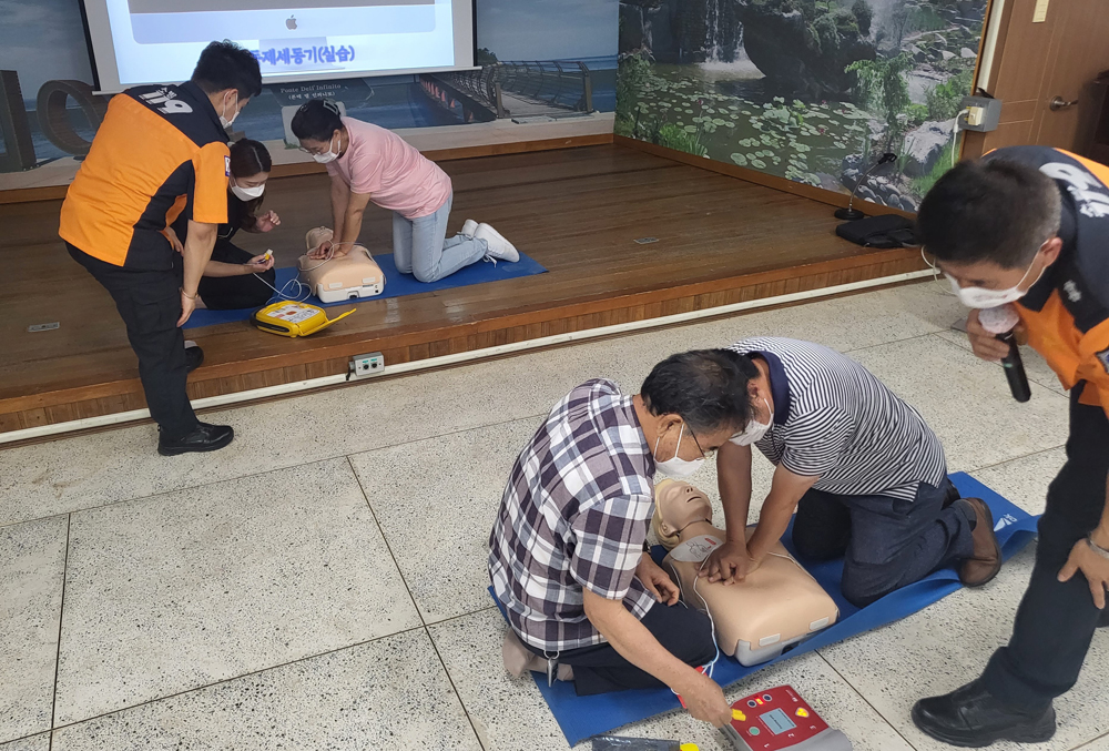신안군, 신안소방서 생명지킴이 역할 톡톡