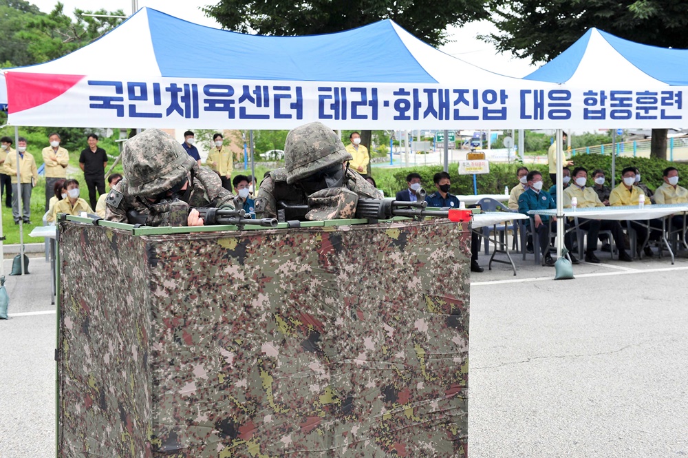 군위군, 을지연습 실제훈련 실시