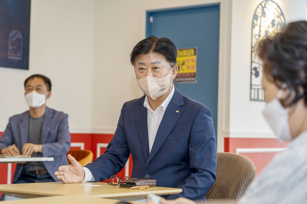 대전 대덕구, ‘넷제로 에너지카페’대표들과 간담회