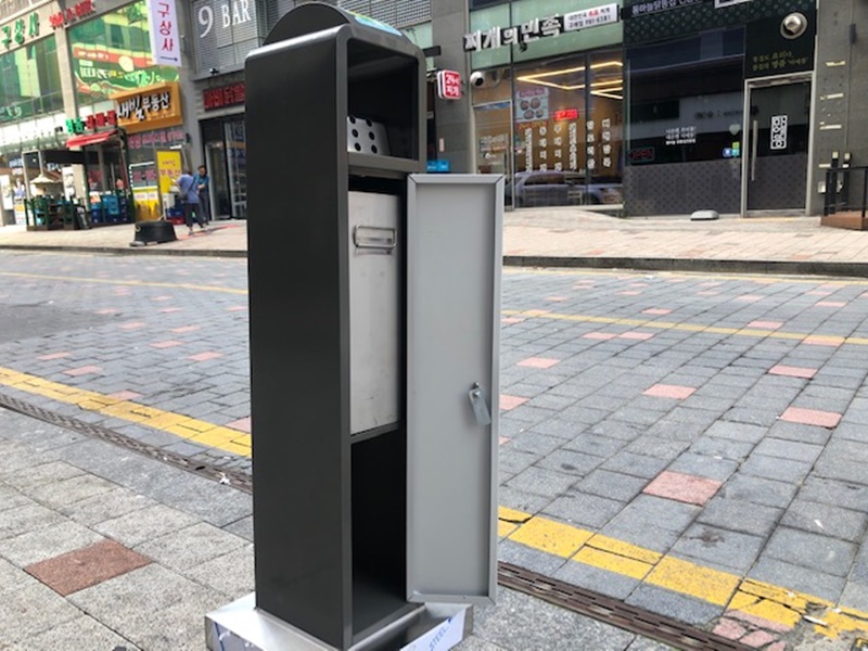 김포시, 담배꽁초 전용 수거함 추가 설치