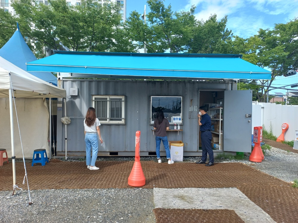 평택시, 안중공용버스터미널 임시선별검사소 추가 운영