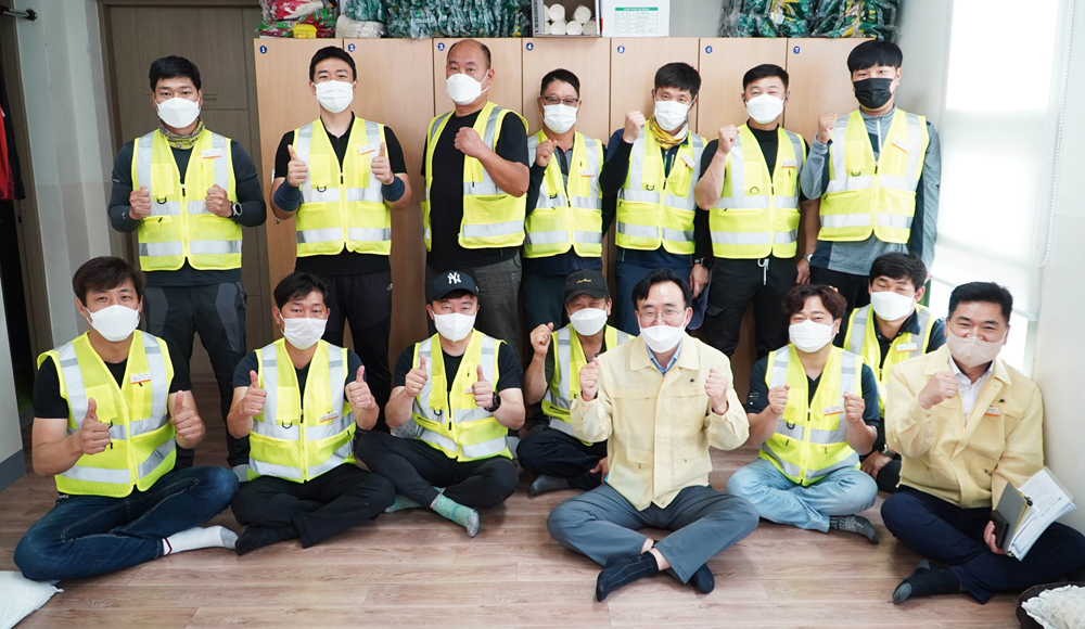 나주시, 윤병태 나주시장 환경미화원 노고 격려 … 환경 분야 현안 점검