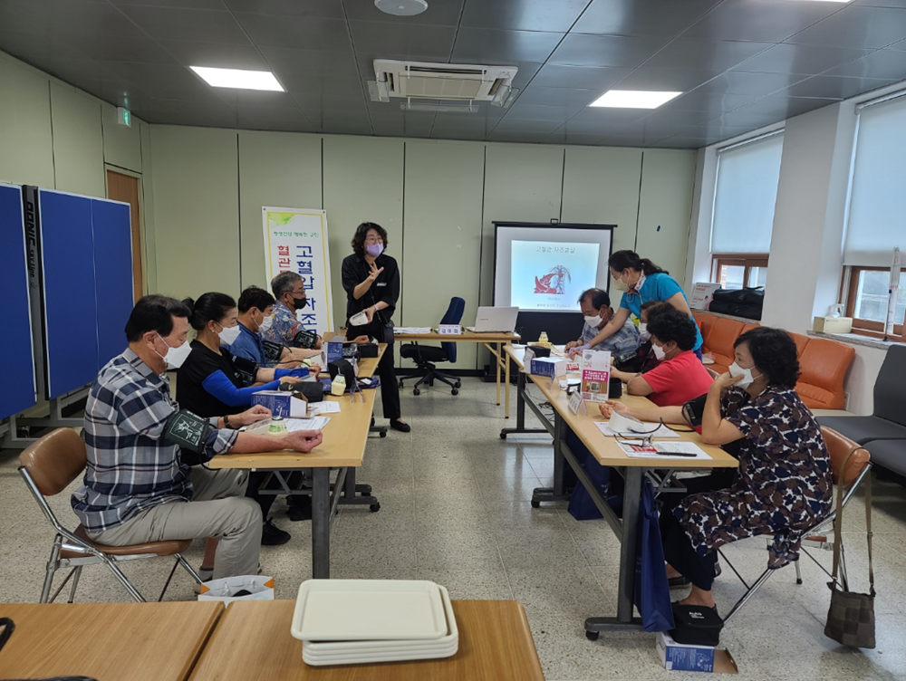 봉화군, 고혈압, 당뇨병 건강교실 자조모임 운영