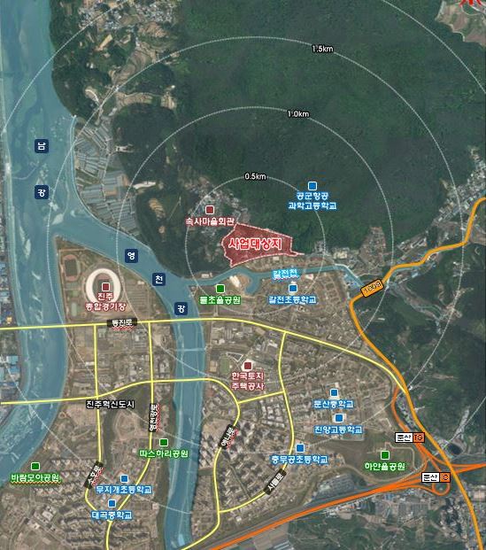 진주 금산면 ‘(가칭)속사지구 도시개발구역 지정 제안’ 부결