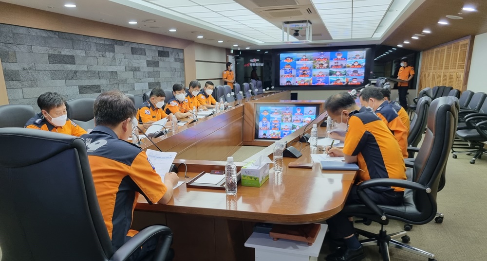 경북소방, 집중호우 대비 긴급 상황판단회의... 선제적 대응