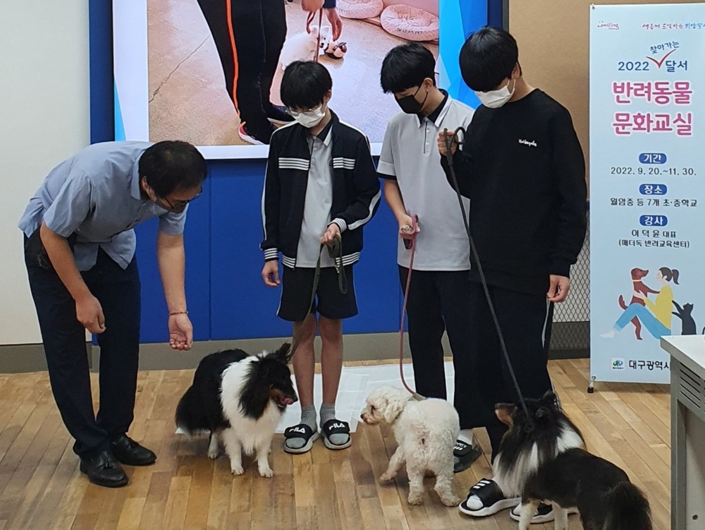 대구 달서구, 2022 찾아가는 달서 반려동물 문화교실 운영
