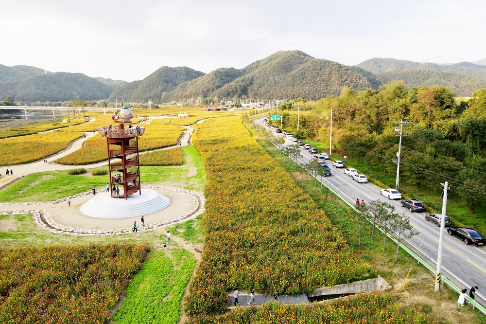 ‘산소카페 청송정원’ 지역 관광명소로 자리매김