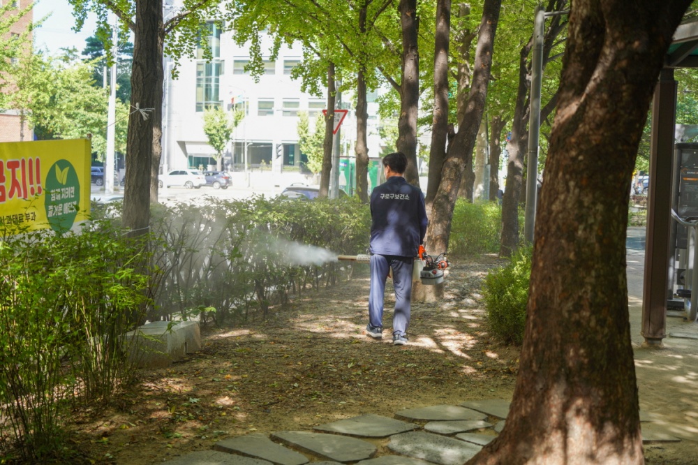 서울 구로구, 친환경 연무소독 실시