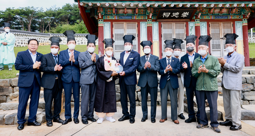 보령시, 올해 토정 이지함상에 주산면 이풍호씨 선정