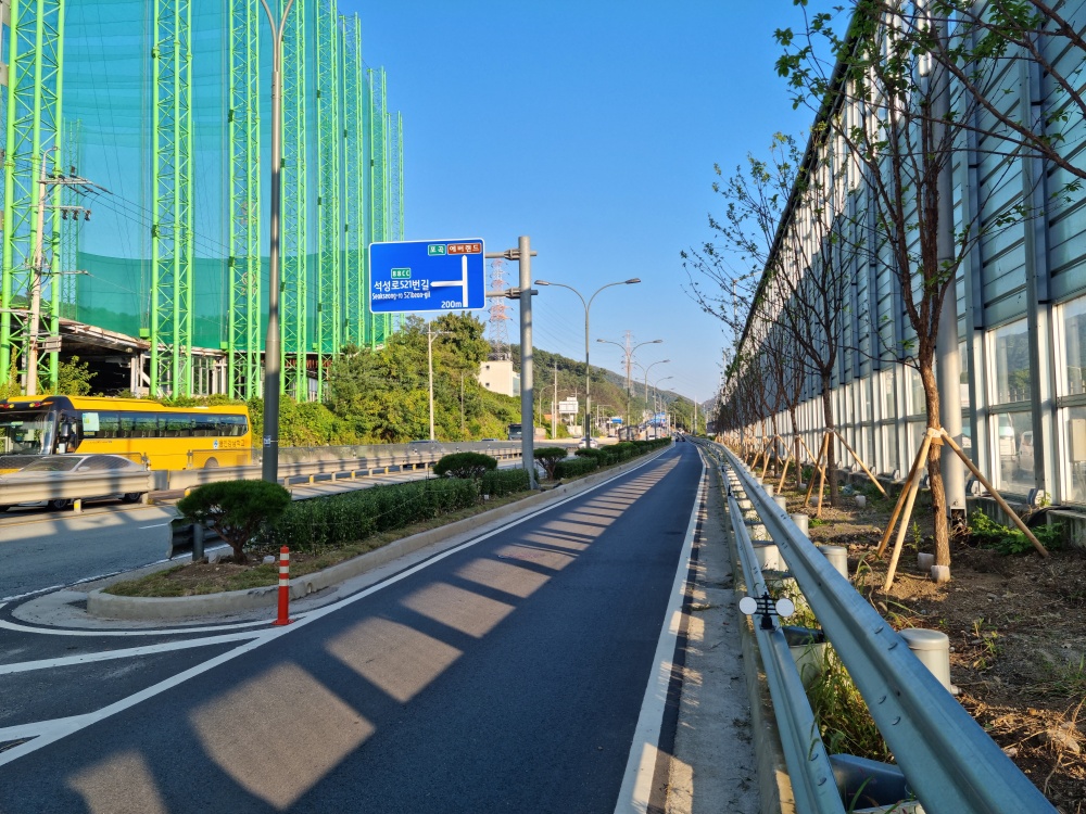 용인특례시, 석성로 1㎞ 이팝나무-사철나무 숲길로 조성