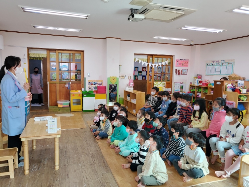 구례군, 어린이 불소도포 및 구강보건교육 실시