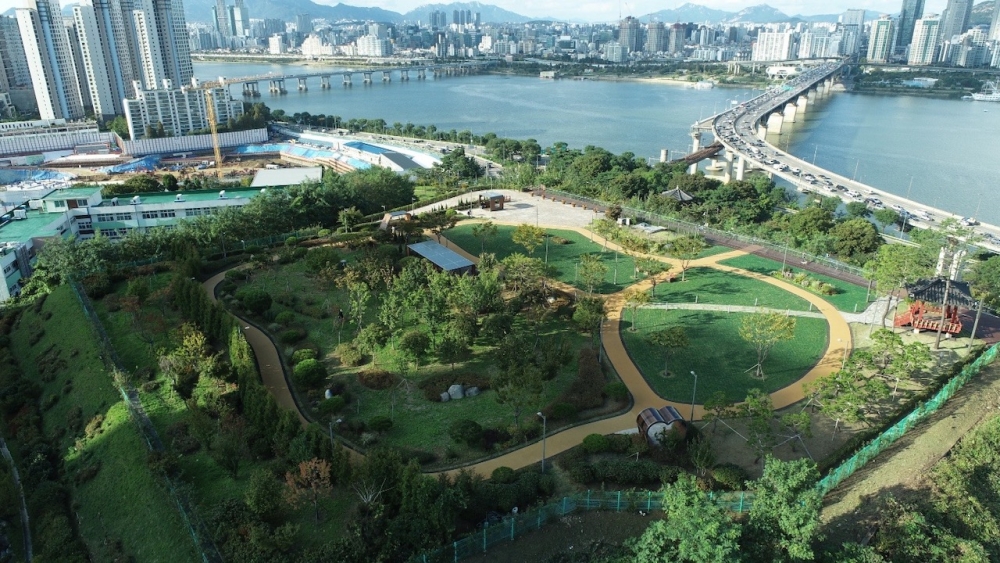 서울 강남구, 최고의 한강뷰 명소를 즐기려면 이제 삼성해맞이공원으로 가자!