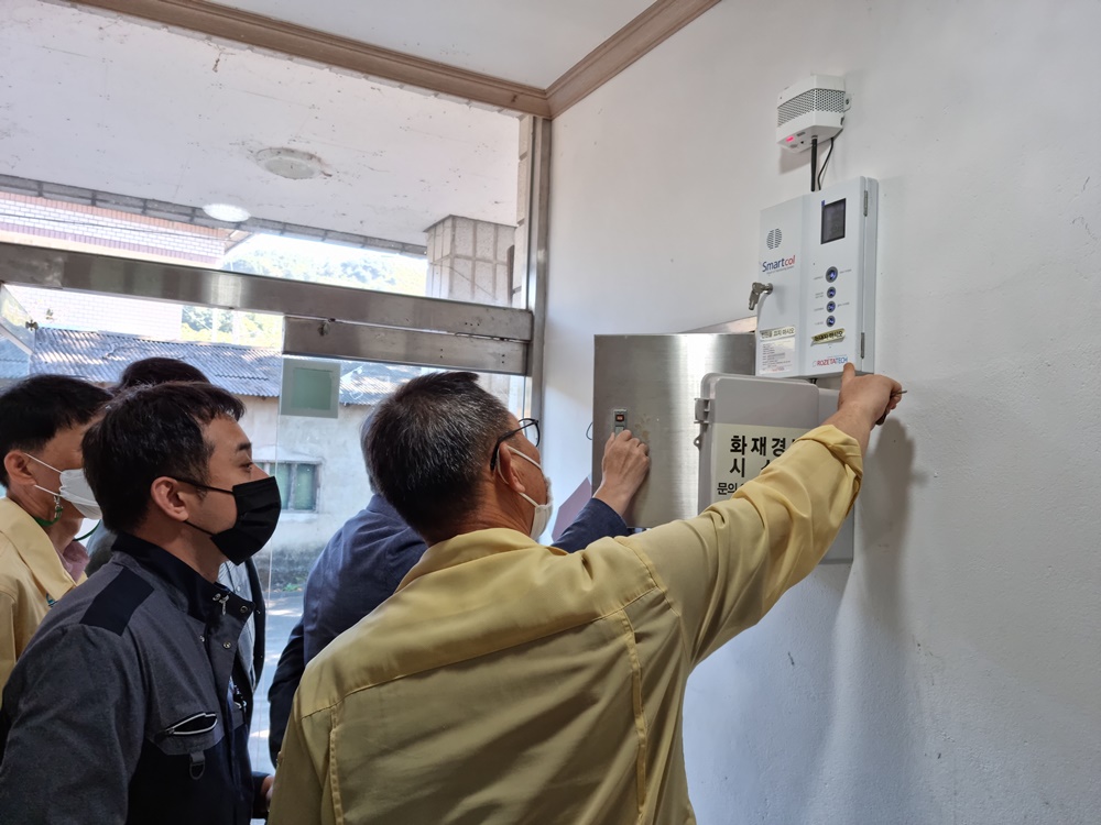 사천시, 대한민국 안전대(大)전환 주민신청제 대상시설 안전점검