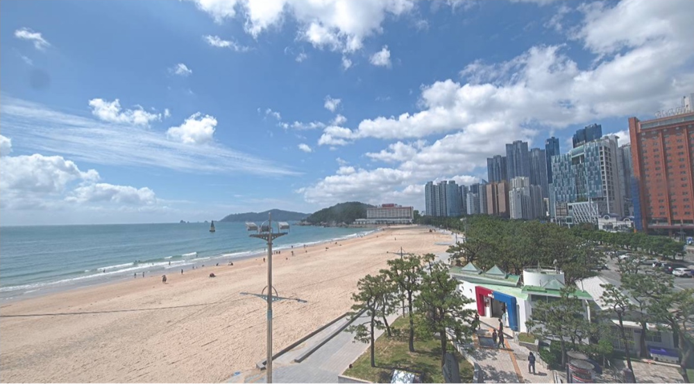 셀카로 다 담을 수 없는 아름다운 해운대 ‘드론 샷’으로