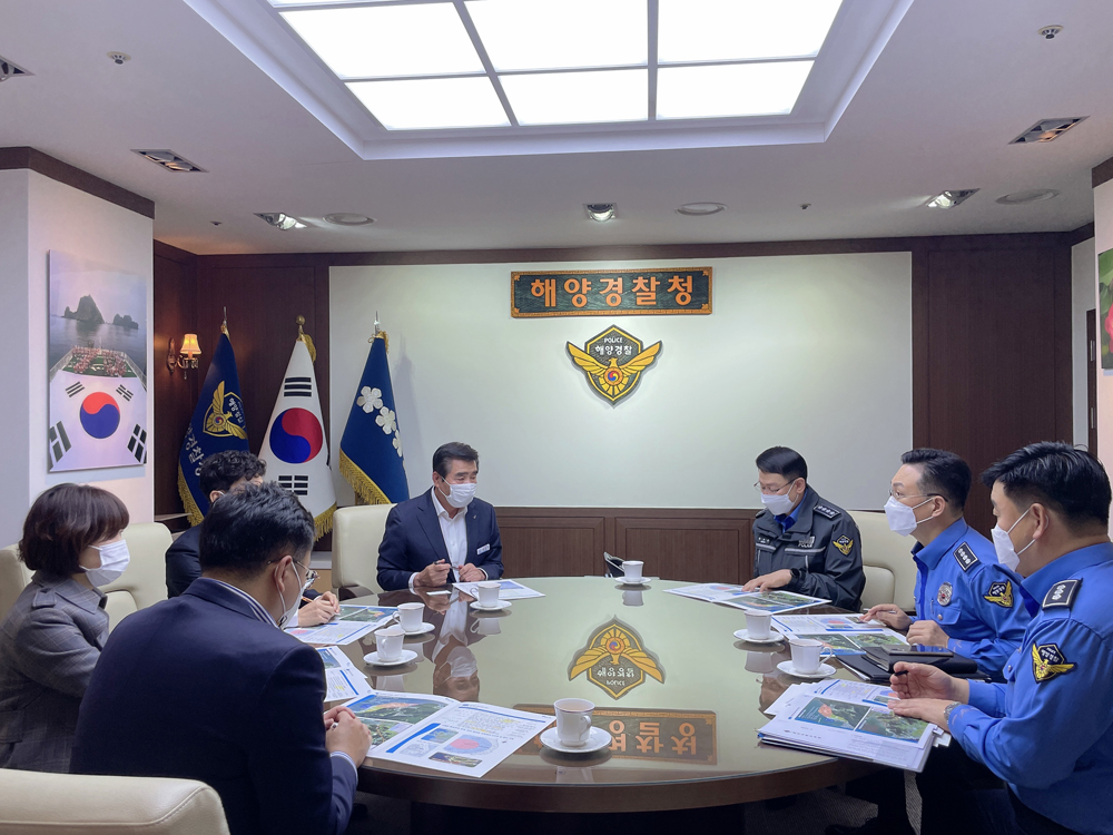김동일 보령시장, 해양경찰인재개발원 유치 위해 총력