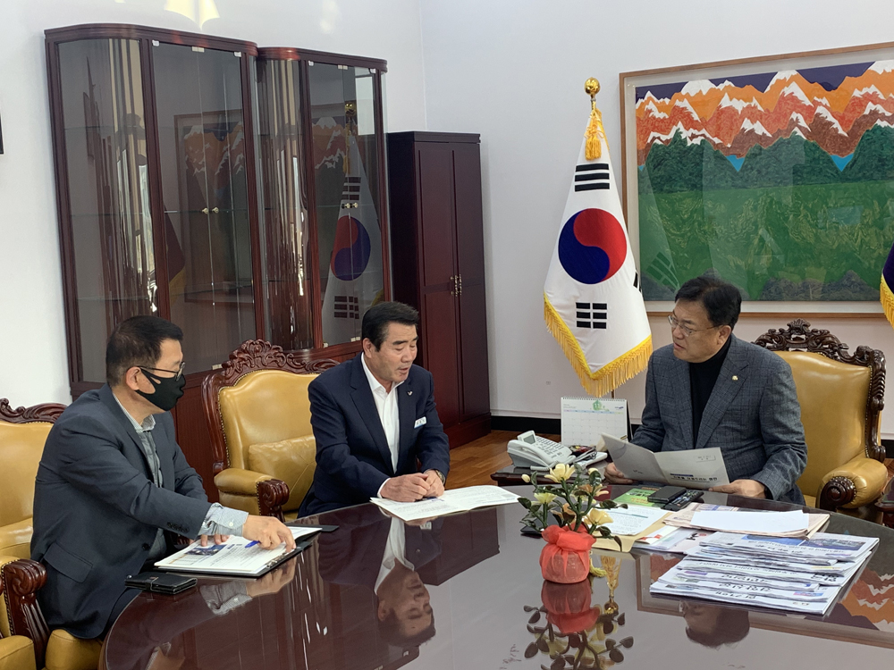 김동일 보령시장, 내년도 국비 확보를 위해 총력을 기울이다