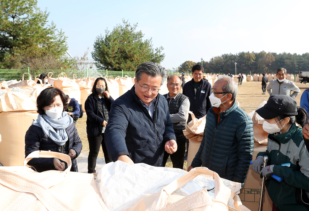 대전 유성구, 2022년산 공공비축미곡 및 시장격리곡 매입 실시