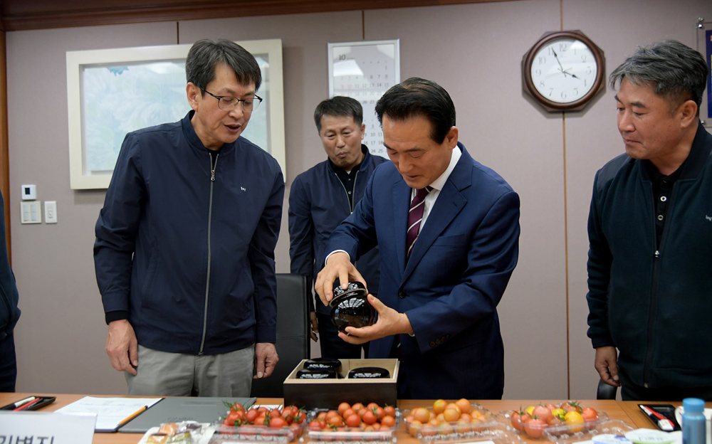 발로 뛰는 백성현 논산시장, 지역-기업 ‘상생 모델’ 구상