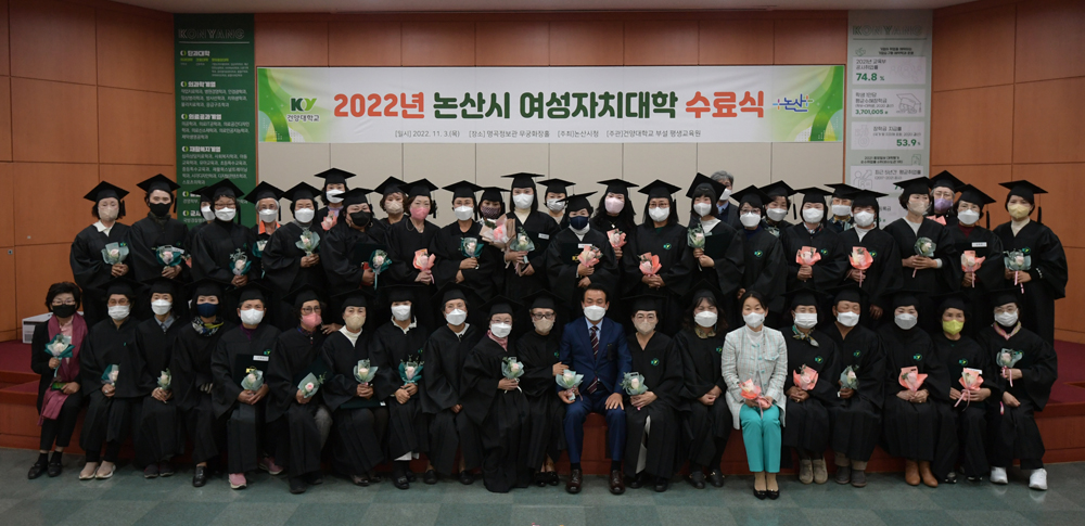 논산시, 9기 여성자치대학 수료식 개최
