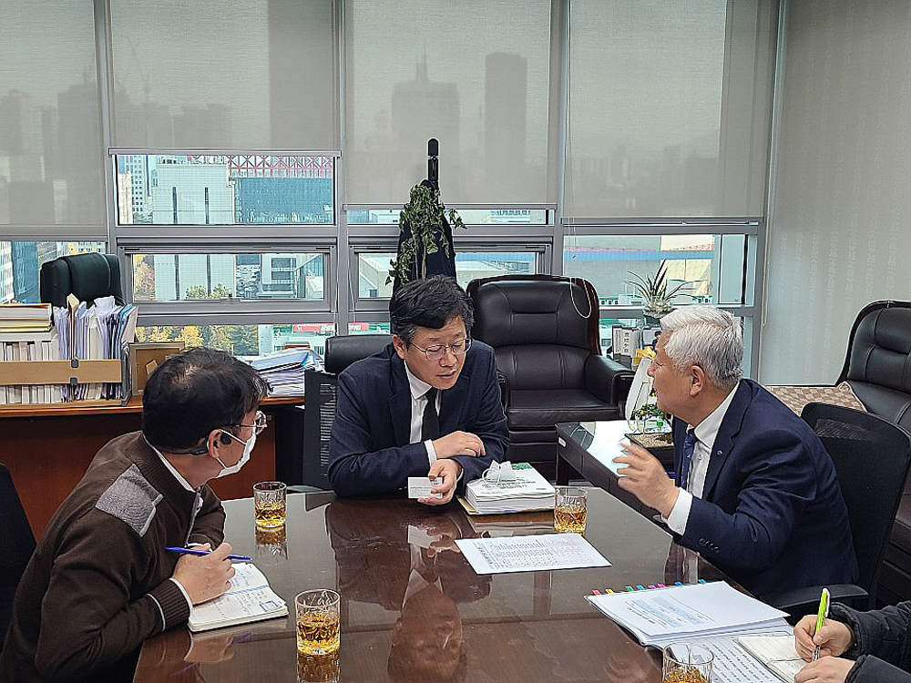 황인홍 무주군수, 국제 태권도 사관학교 설립 국가예산 확보 총력