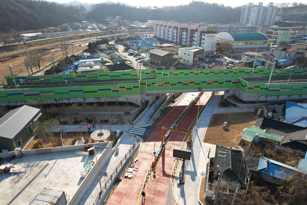영동군, 경부철도 영동가도교 15일 개통, 지역주민 통행불편·교통난 해소