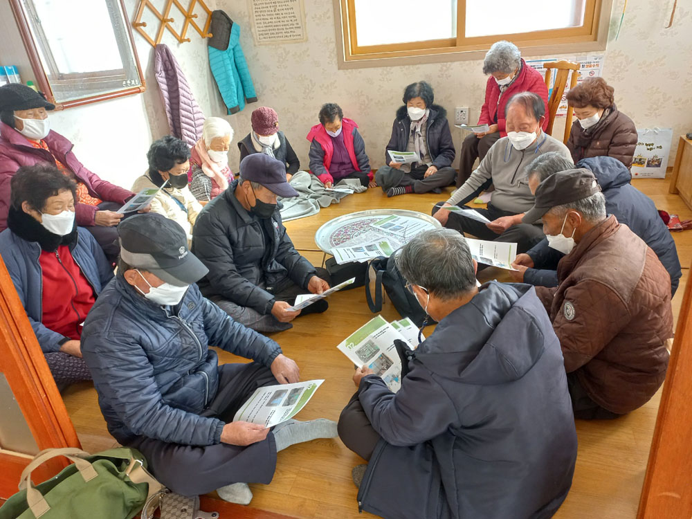 계룡시, 겨울철 어르신 한랭대비 교실 운영