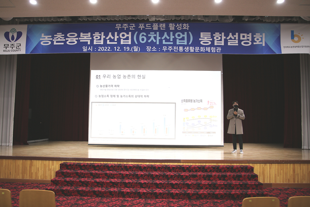 무주군, 농촌융복합산업 활로 모색한다